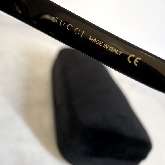 GUCCI 53MM Swarovski Clear Crystal Embellished Oversize Cat Eye Sunglasses - Picture 8 of 12